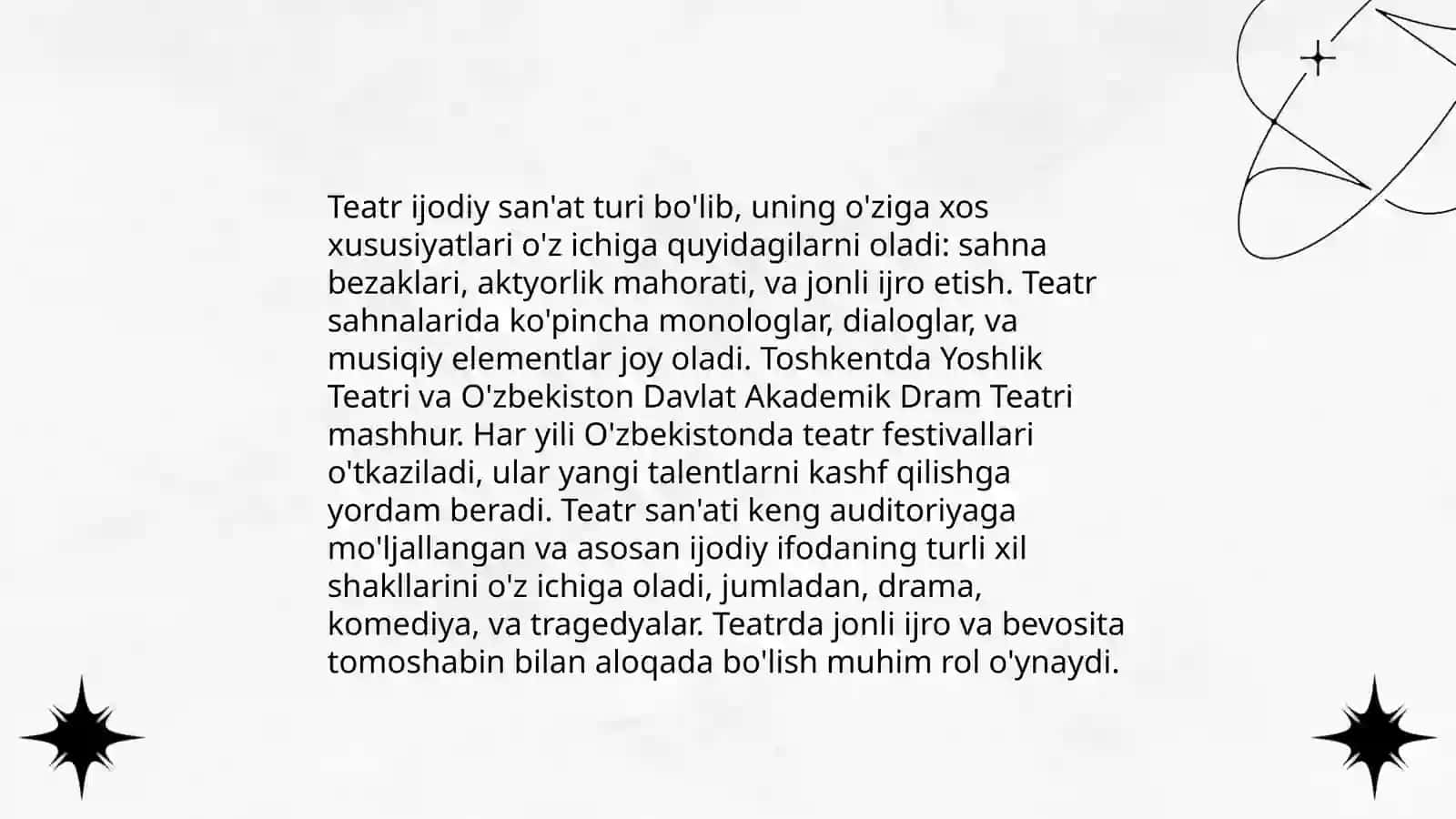 Teatrlashtirilgan tomosha 4