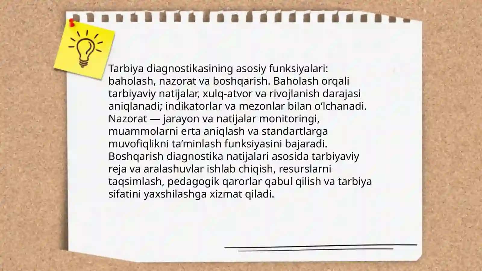Tarbiya diagnostikasi funksiyalari va turlari 4