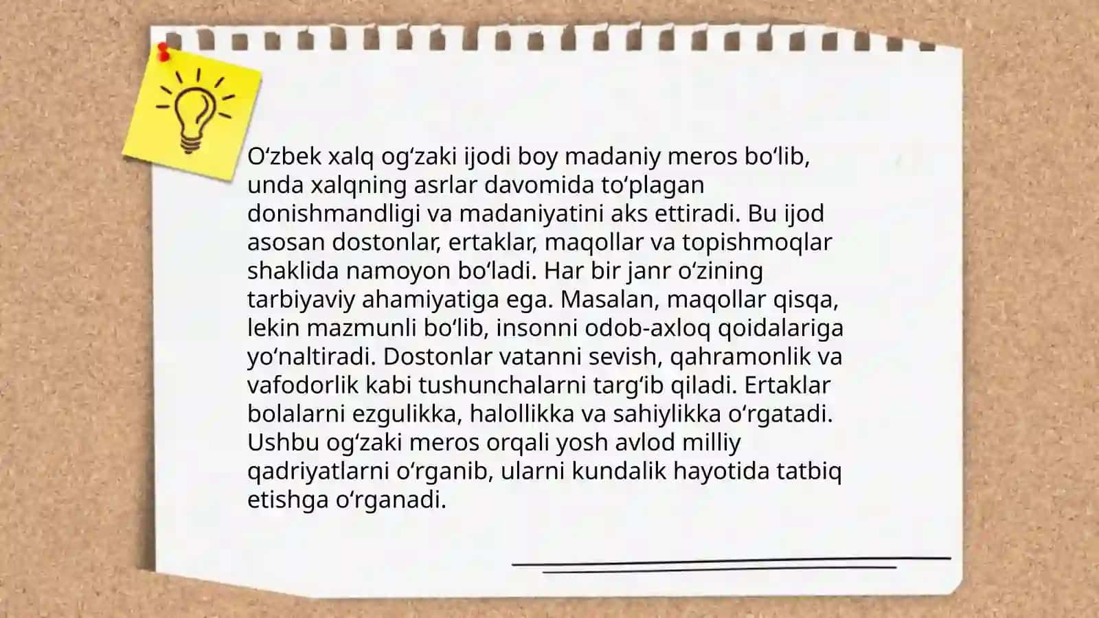 Oʻzbek oilalarida milliy tarbiya metodlari va vositalari 4