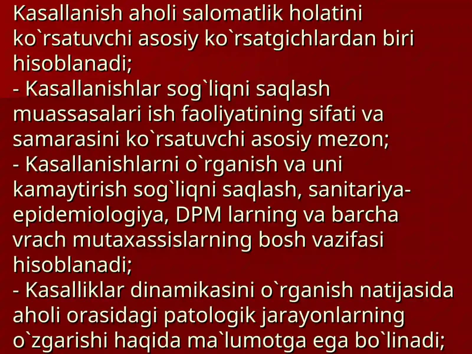 Kasallanish va uni o‘rganish usullari 4