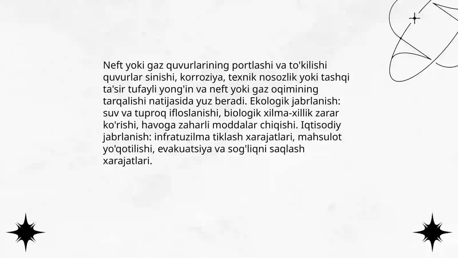 Texnogen ekologik va ijtimoiy tusdagi favqulotda vaziyatlar va ularning qisqacha tavsifi 4