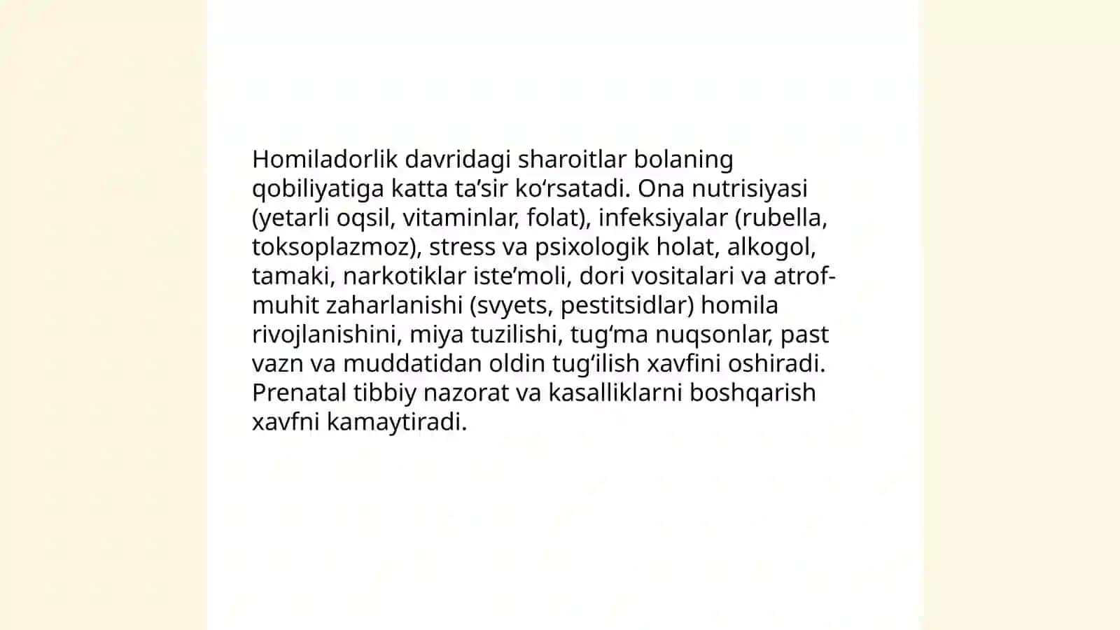 Inson qobiliyatining rivojlanishiga ta’sir qiluvchi omillar 4