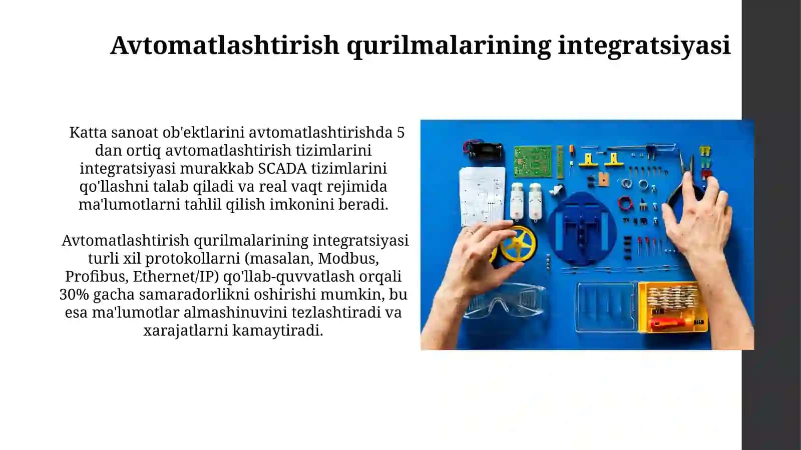 Avtomatizatsiya texnologiyalari 4