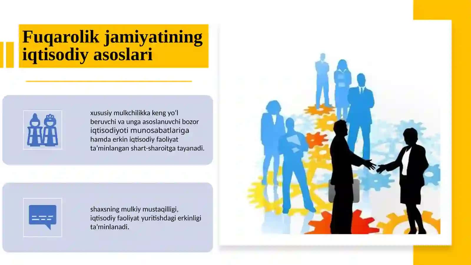 FUQAROLIK JAMIYATINING IJTIMOIY VA IQTISODIY ASOSLARI 4