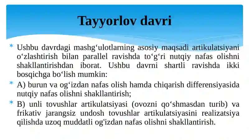 Rinolaliyanibartarafetishda operatsiyagacha bo’lgan logopedik ish tizimi 4