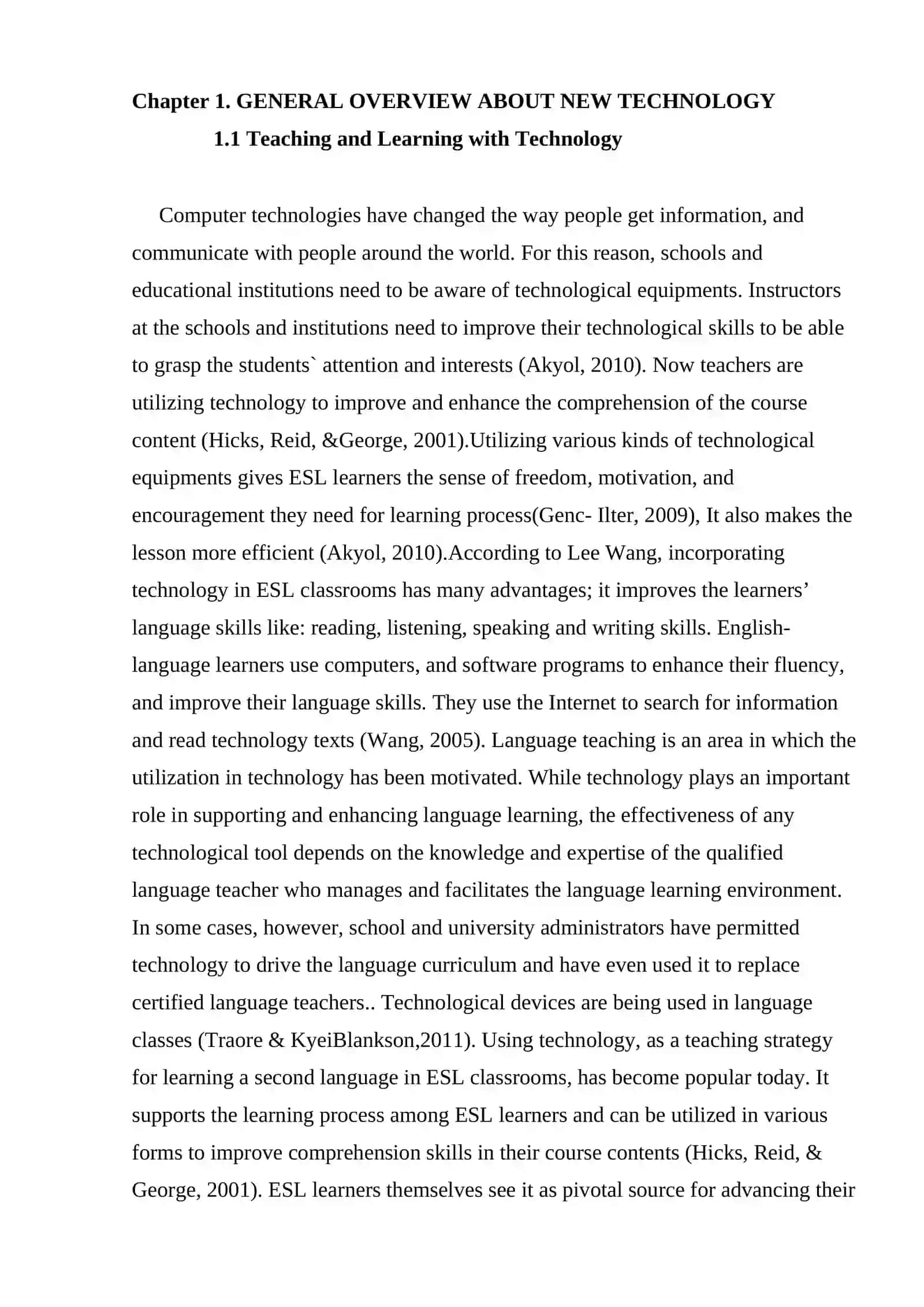 The role of new technology in teaching process 4