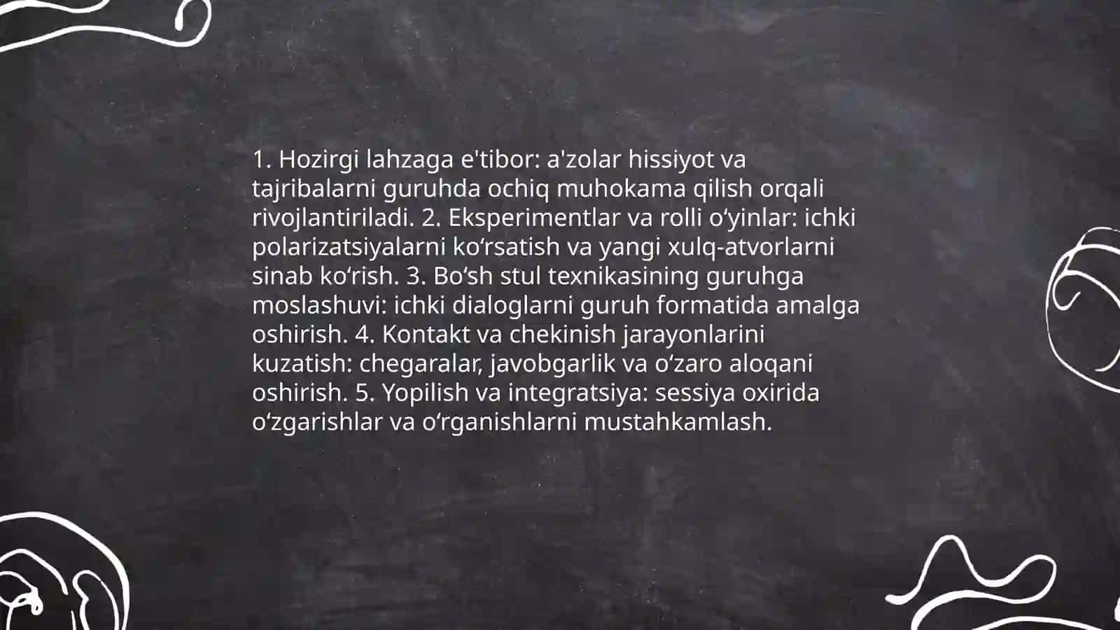 Individuallashtirilgan sessiyalarda geshtalt terapiyasi 4