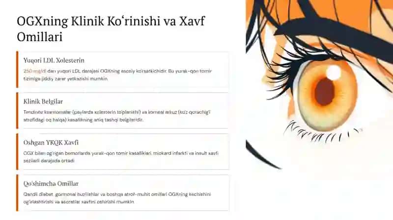 Oilaviy giperxolesterinemiya, Dismetobolik nefropatiyalar. Qonning nasliy (gemofiliya) kasalliklari, Multifaktorial 4