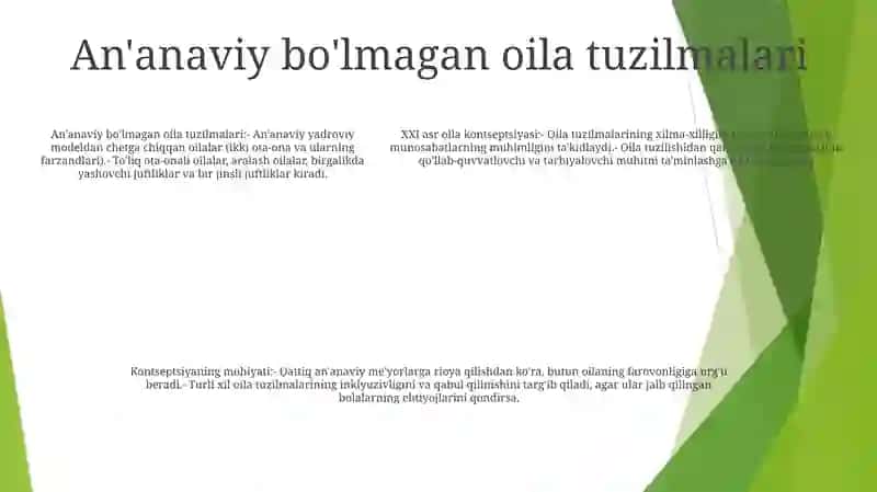 Xxi Asr Oilasi Konsepsiyasining Asosiy Mazmuni 4