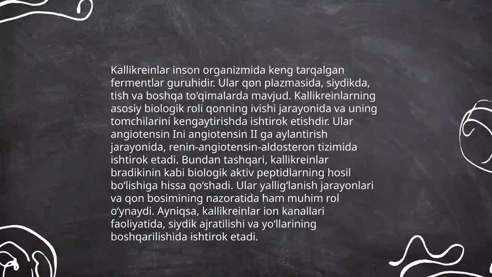 Kallikrein kinin tizimi va proteinopatiyalar 4