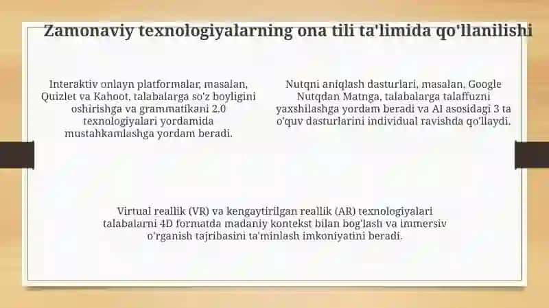 "Ona tilini oʻqitishga oid oʻquv dasturlari" 4