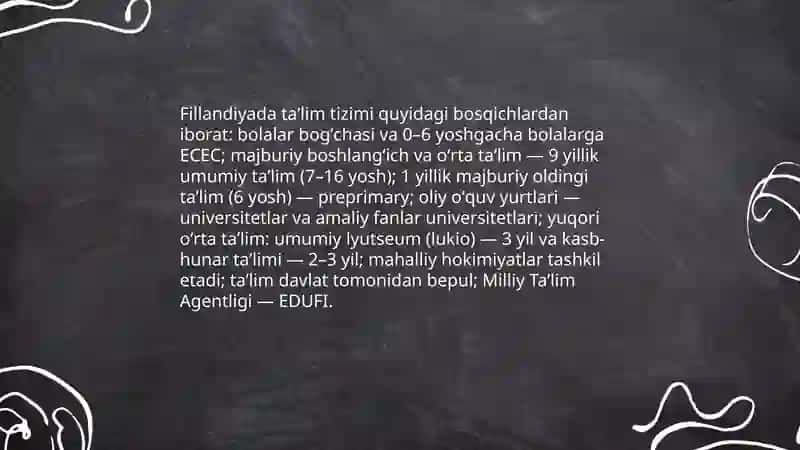 Fillandiyada taʼlim sohasi 4
