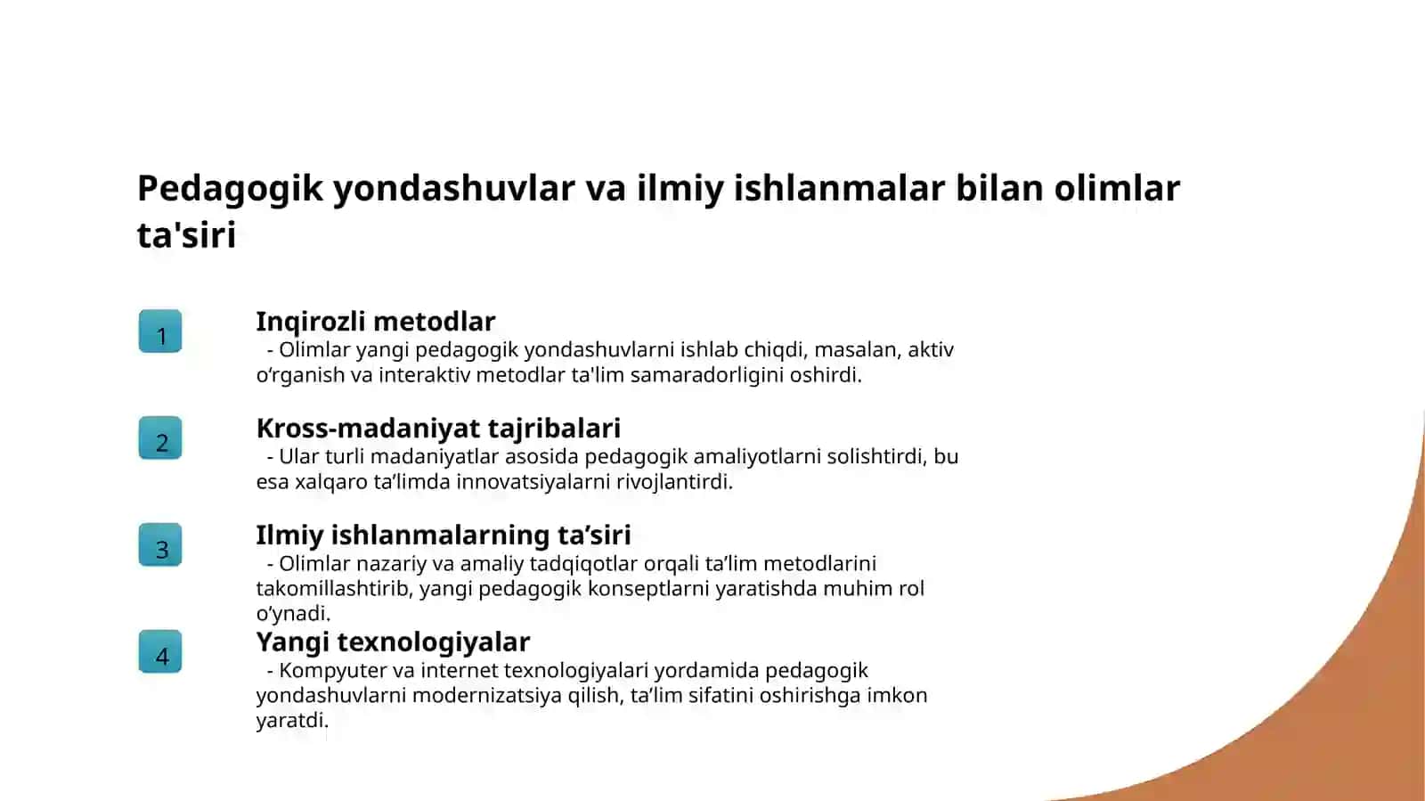 Qiyosiy pedagogika faniga hissa qoʻshgan olimlar haqida malumot 4