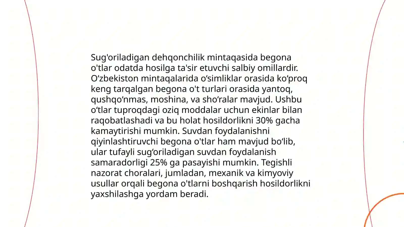 Begona o'tlar tasnifi va morfologik ko'rsatgichlari 4