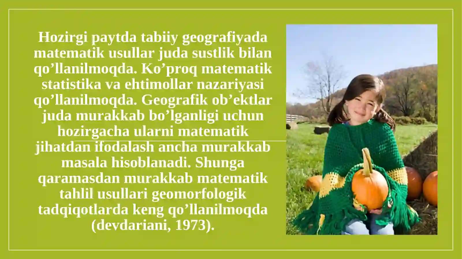 Umumiy tabiiy geografiyaning Tadqiqot usullari 4