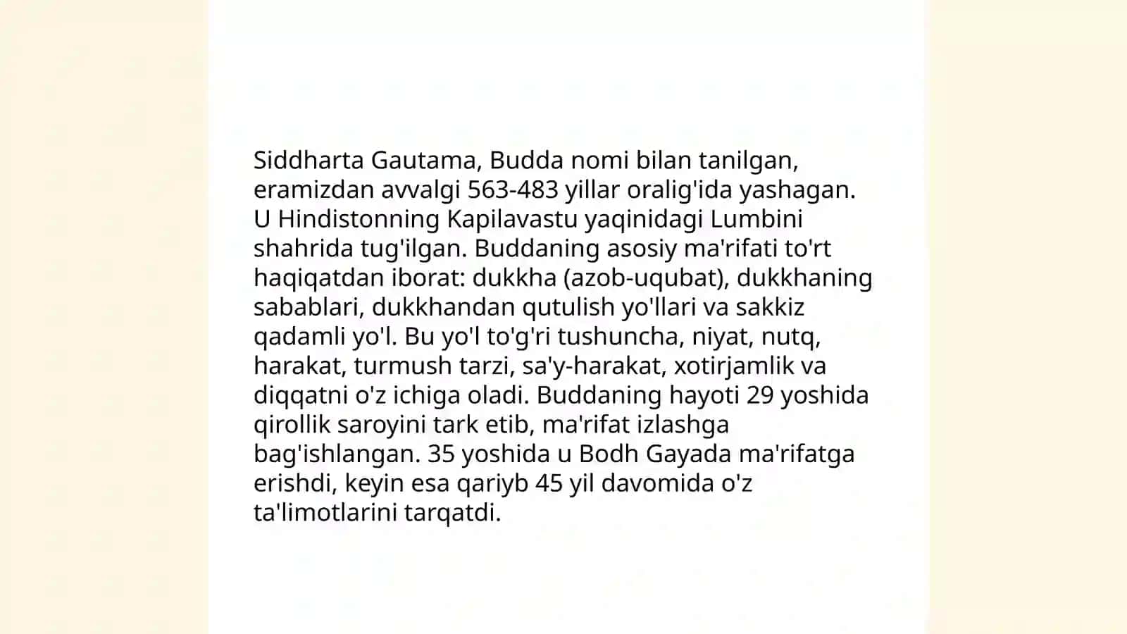 Buddaviylikning paydo bo'lishi 4
