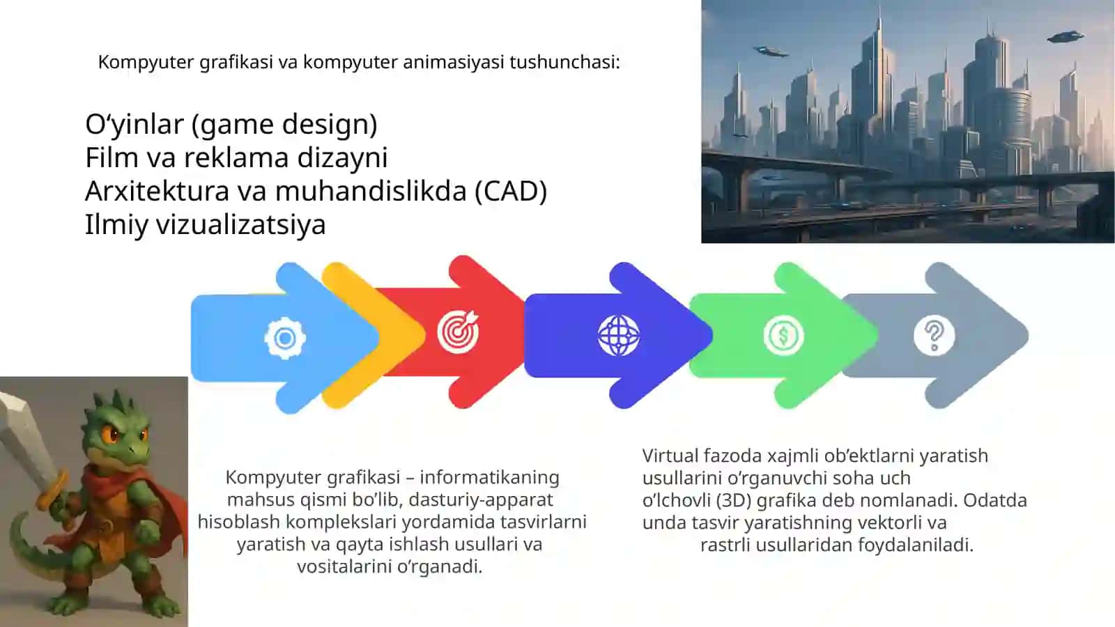 Kompyuter grafikasi haqida ma’lumot 4