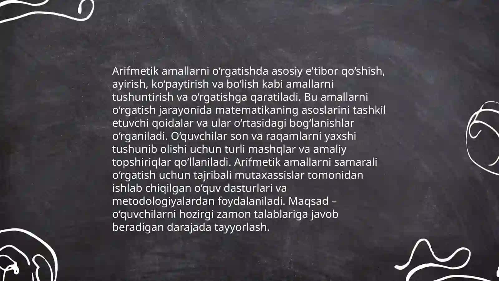 Hisoblash va hisoblash faoliyatini shakllantirish 4