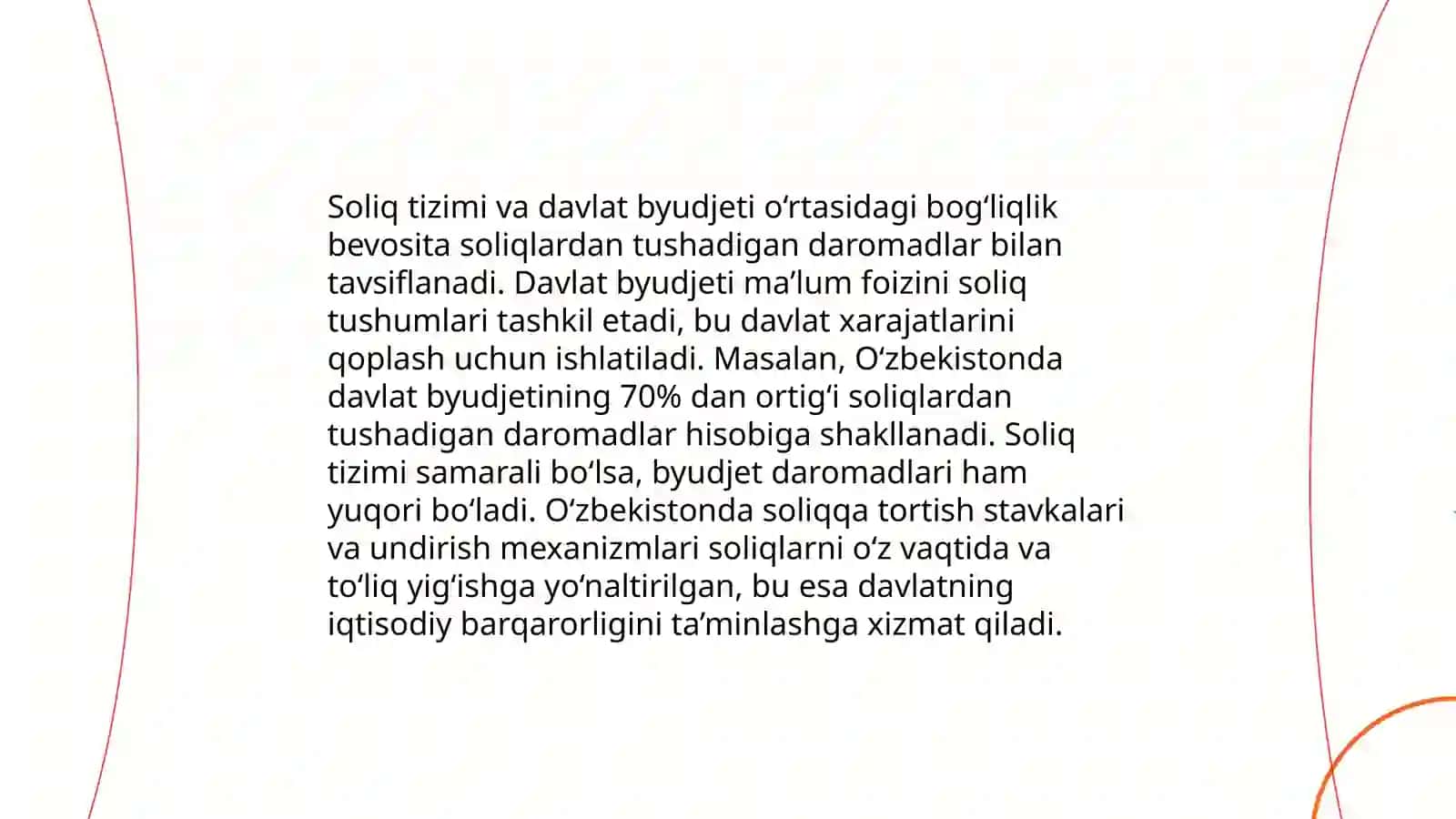 Soliq Tushumlari Davlat Byudjetida 4