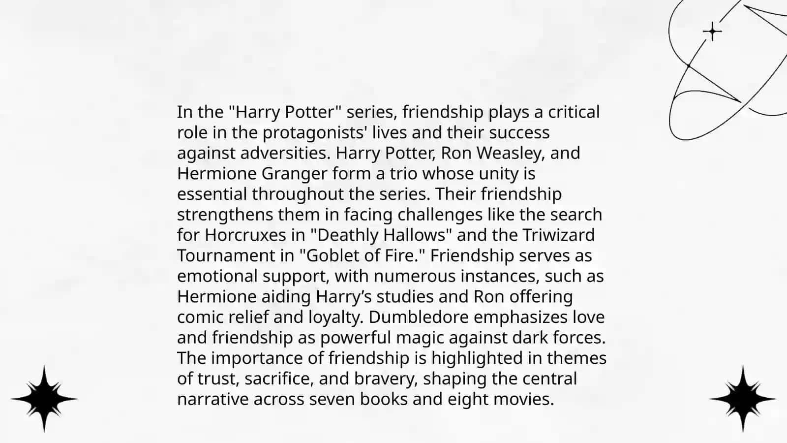 My favorite book "Harry Potter" 4