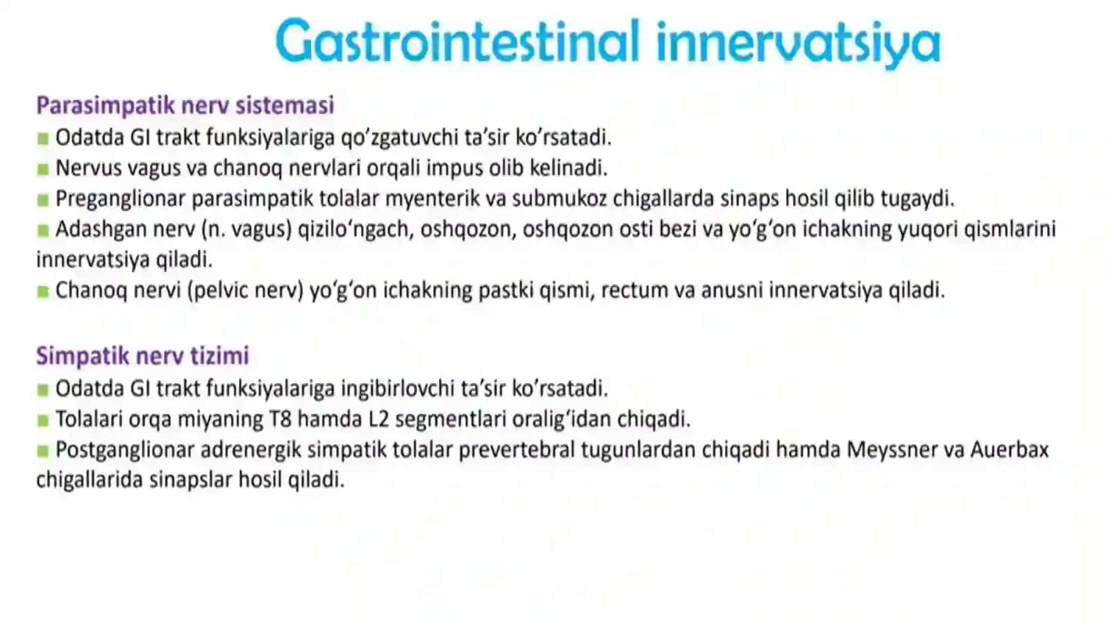 HAZM TIZIMI FIZIOLOGIYASI 4