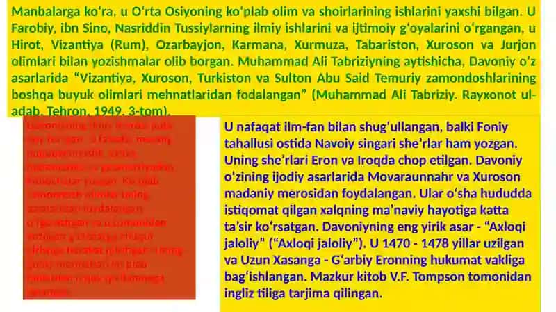 Jaloliddin Davoniyning axloqiy qarashlari 4