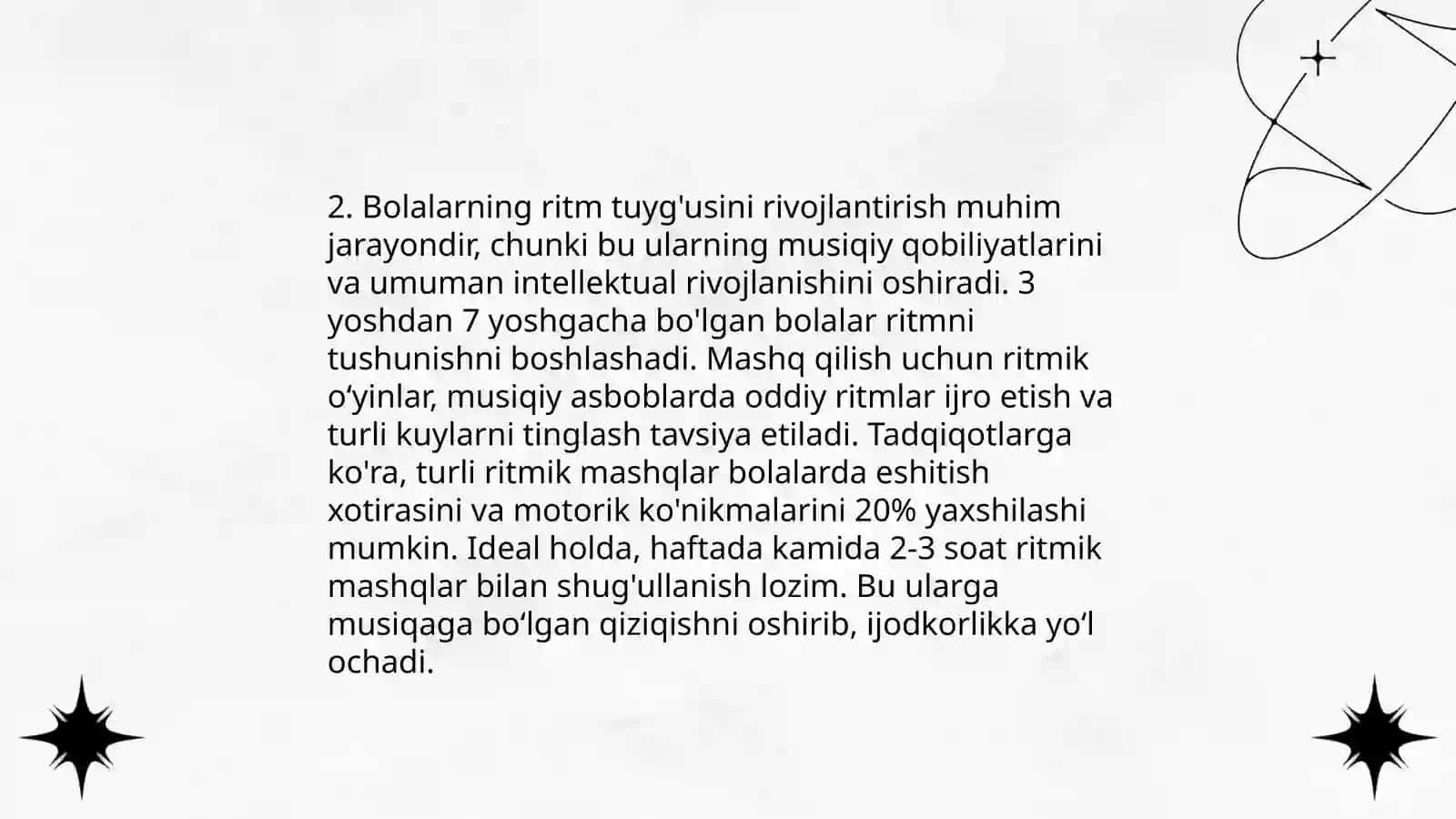 Maktabgacha yoshdagi bolalarning musiqaviy faoliyati mazmuni 4