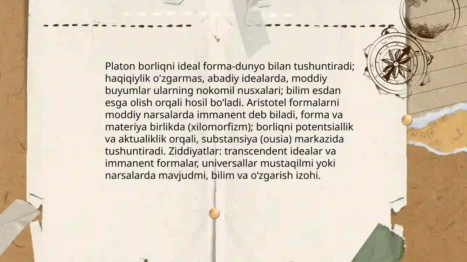 Falsafa tarixida borliq haqidagi qarashlar dialektikasi 4