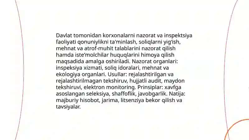 Korxonalarni litsenziyalash va ruxsatnoma tizimi 4