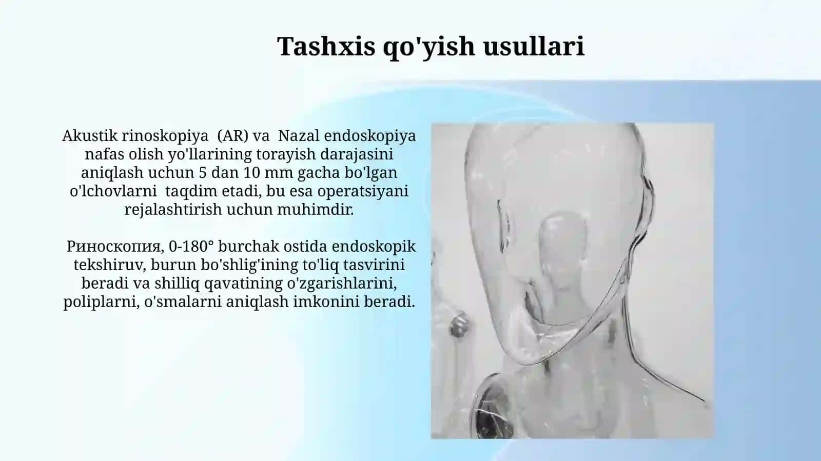 Burun va yuqori nafas yo'llari anomaliyalari: etiologiya va tasnifi 4