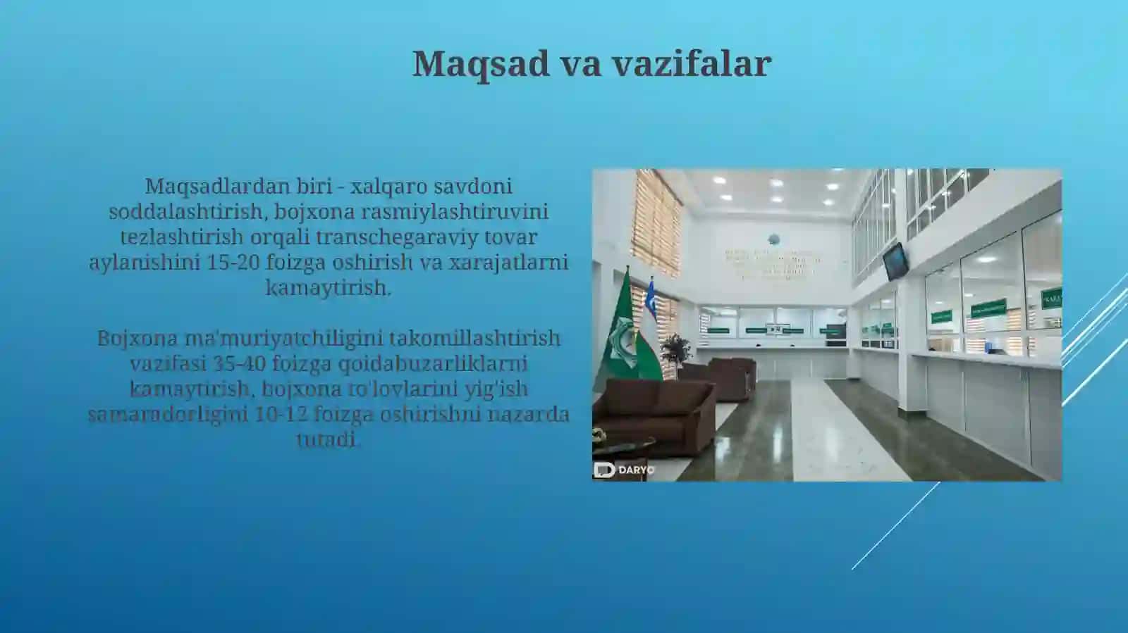 Xalqaro bojxona xamkorligi uning mohiyati va maqsadi 4