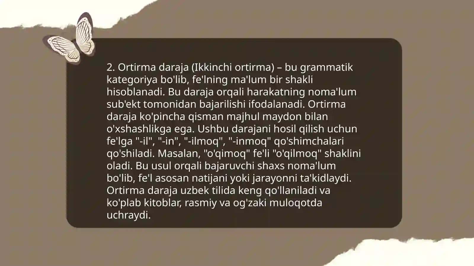 Sifat darajalari 4