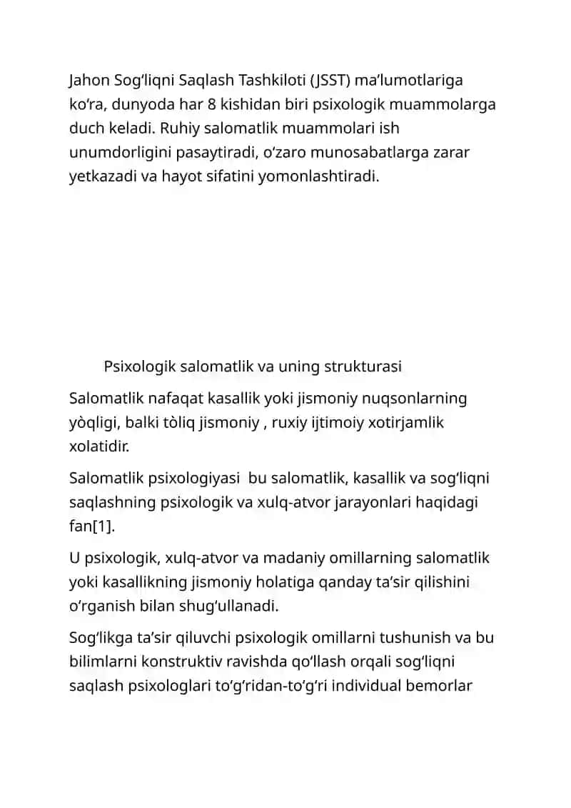 Psixologik salomatlik mezonlari 4