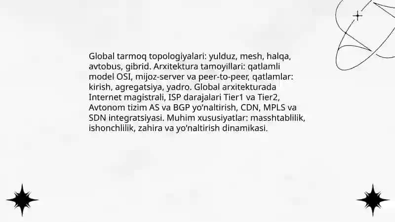 Global kompyuter tarmoqlari 4