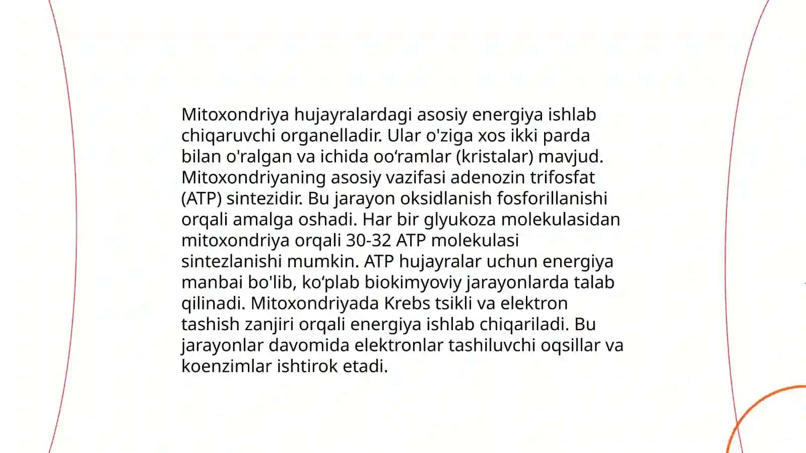 Mitoxondriya fiziologik ahamiyati 4