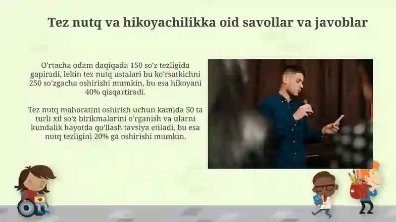 Tez aytish, masallar va ularning ahamiyati 4