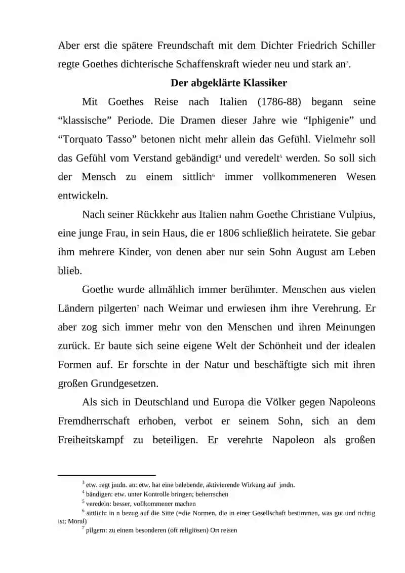 Die berühmte Menschen von Deutsch 4
