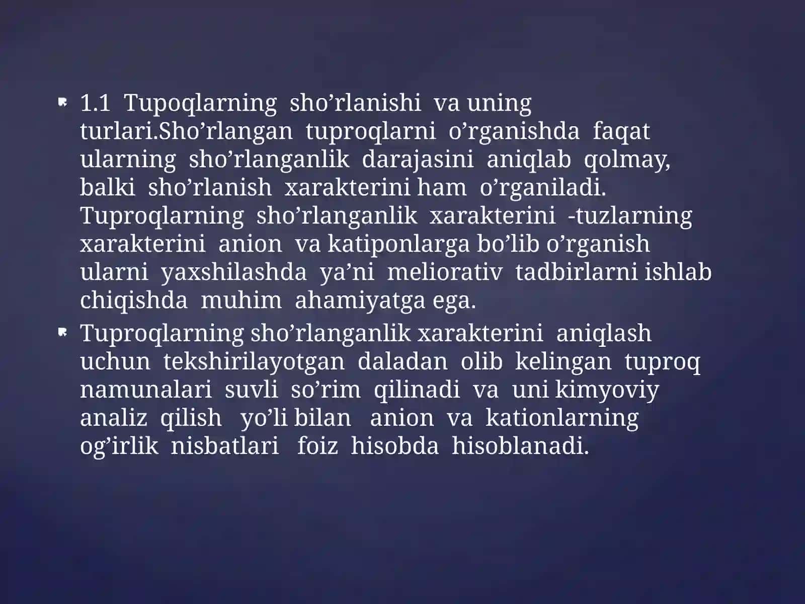 Sug’oriladigan yerlarda qo’llaniladigan zovr turlari 4