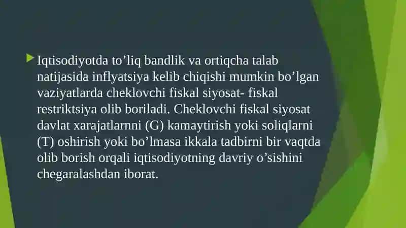 Budjet-soliq siyosati 4