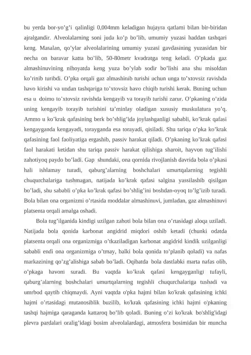 NAFAS OLISH VA CHIQARISH MUSKULLARI KO’KRAK FASSIYASI, BARCHA MUSKULLARNING BIRIKISH VA VAZIFALARI 4