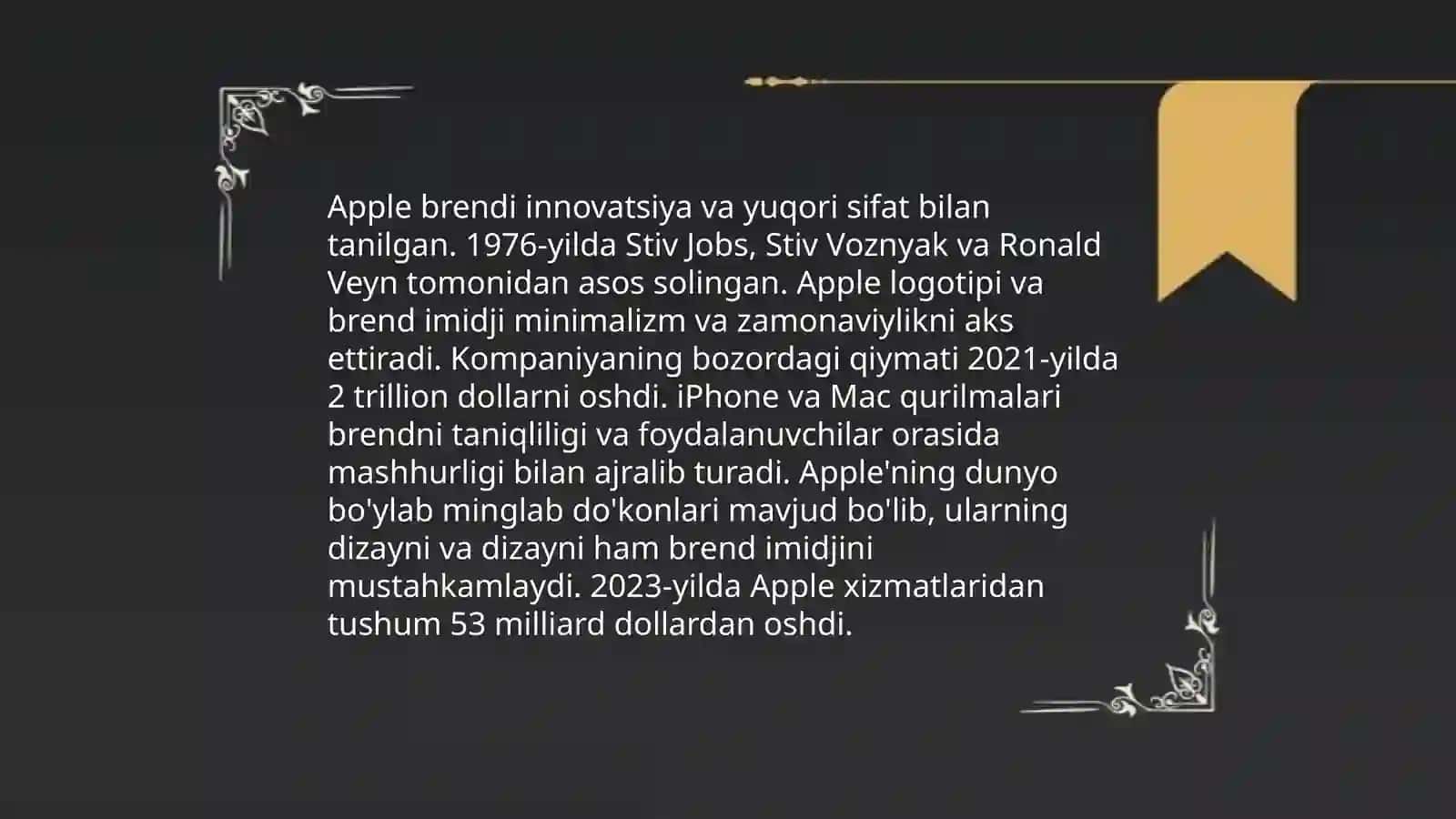 Apple kompaniyasi tarixi 4