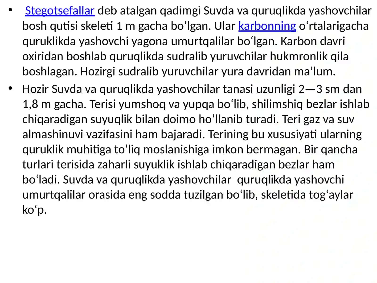 Amfibiyalarning kelib chiqishi va sistematikasi 4