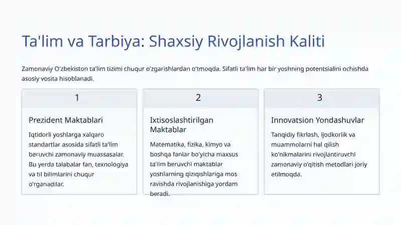 Shaxs Rivojlanishiga Ta'sir Etuvchi Omillar 4