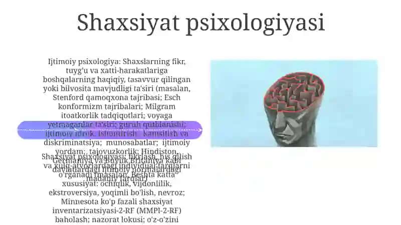 Psixologiyaning yo'nalishlari 4