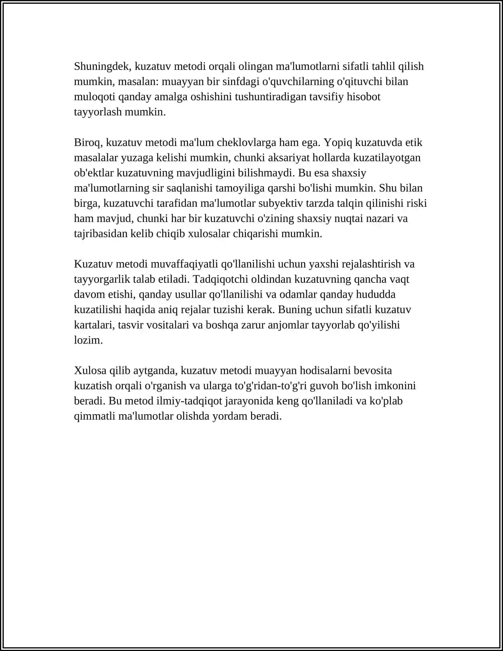UMUMIY PSIXOLOGIYA FANI ILMIY TADQIQOT NETODLARI 4
