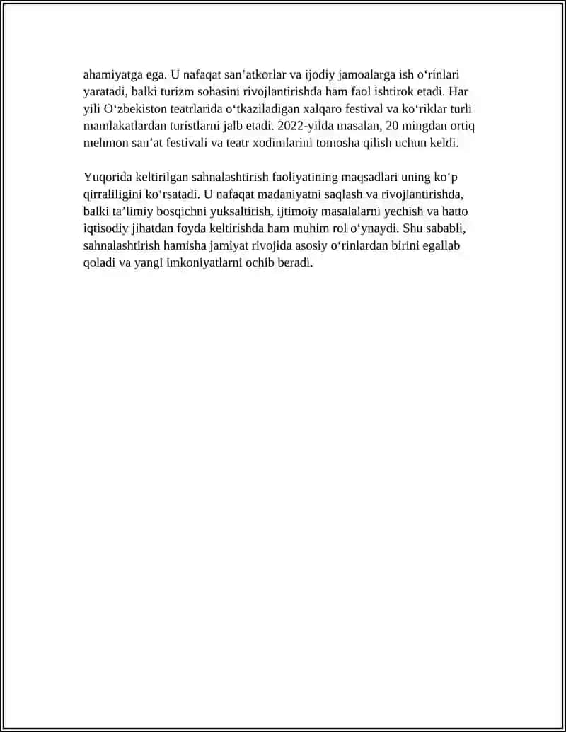 MAKTABGACHA TA'LIM TASHKILOTIDA SAHNALASHTIRISH FAOLIYATINING ASOSIY MAQSADI 4