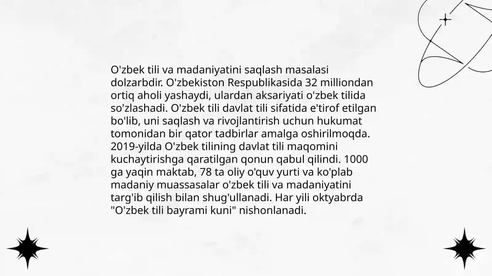Abdulla Avloniy “ Milliy tilni saqlash “haqida 4