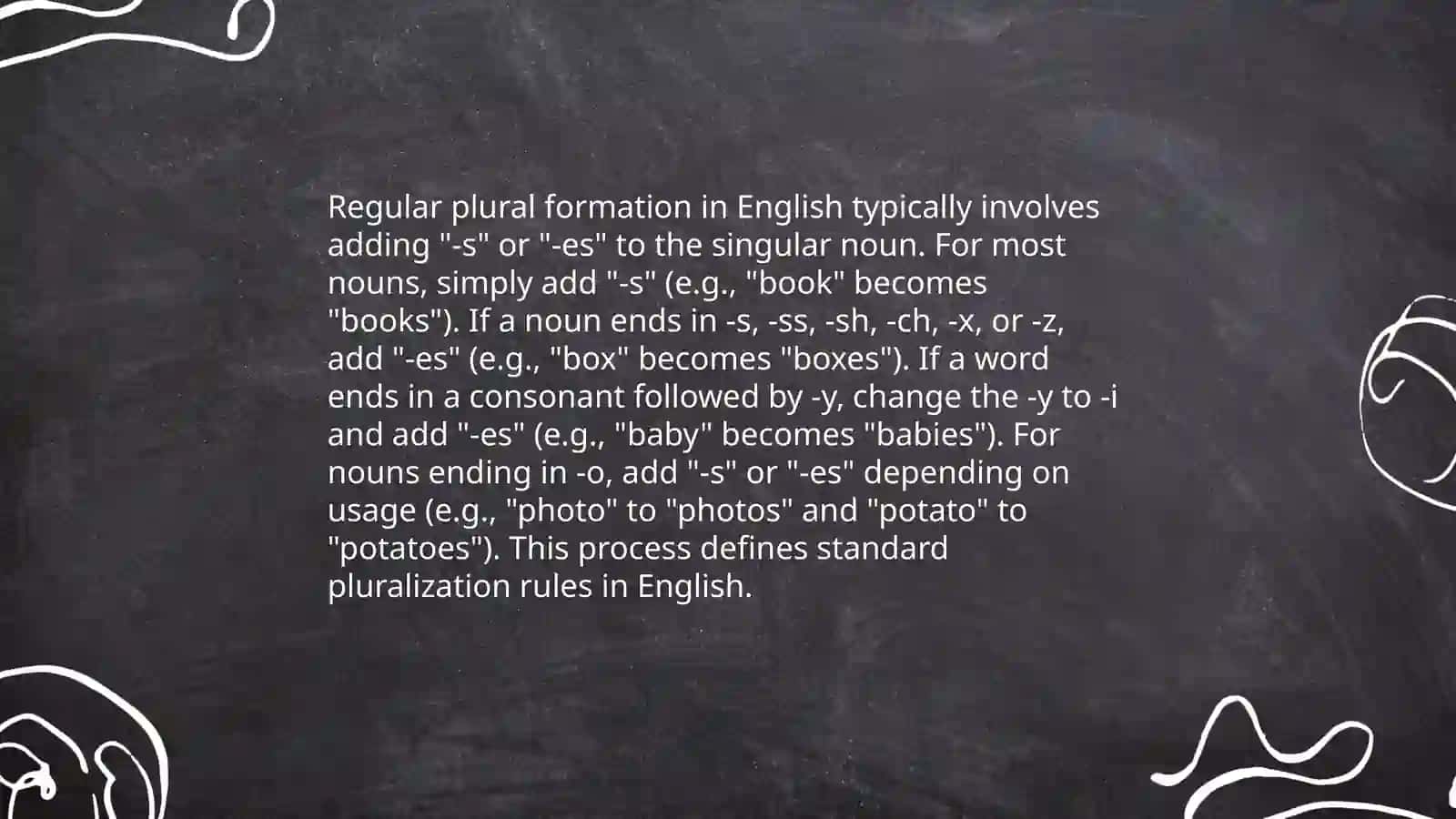 Singular and plural 4