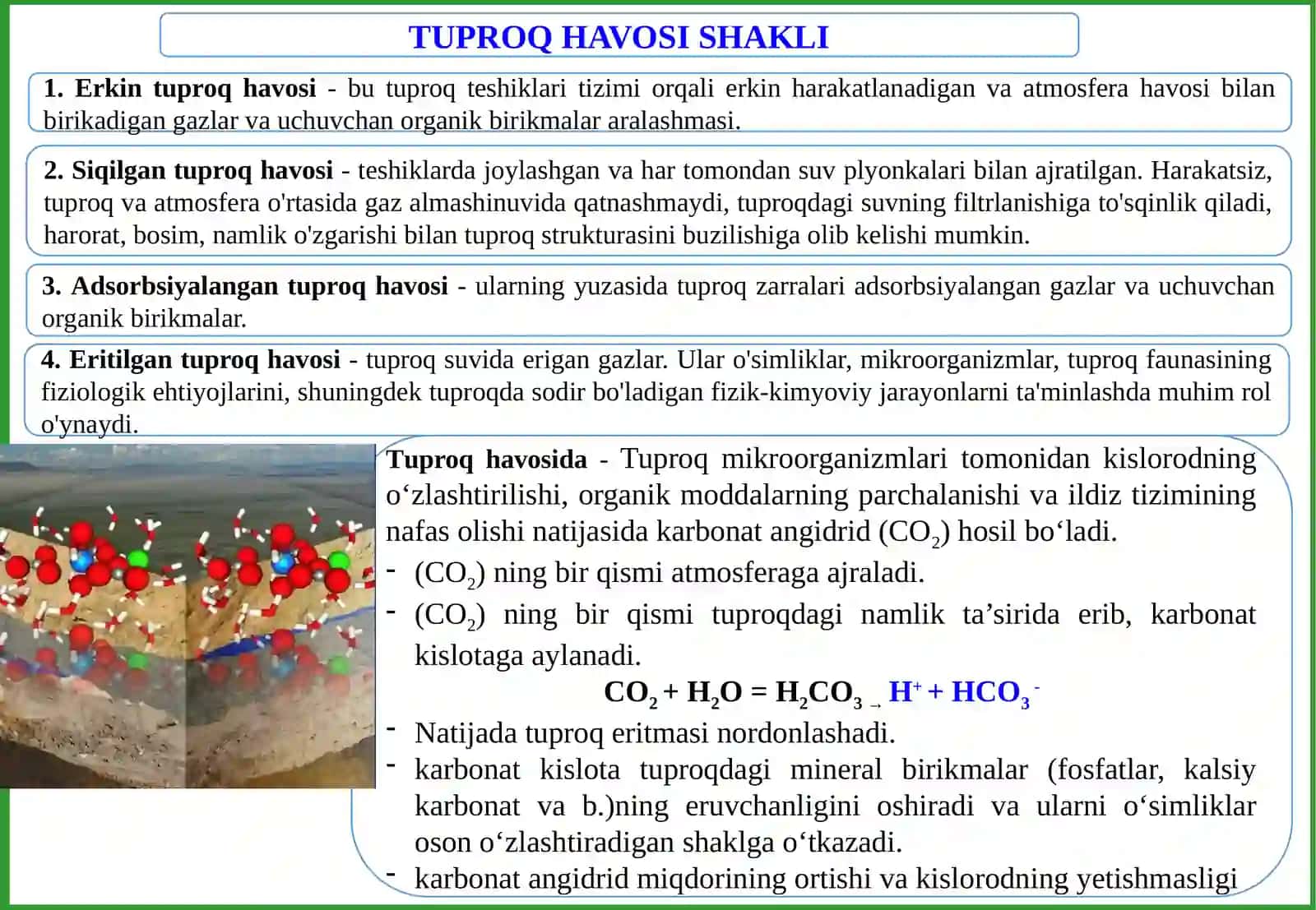 O‘SIMLIKLAR OZIQLANISHIDA TUPROQ TARKIBINING AHAMIYATI VA SINGDIRISH QOBILIYATLARINI O’RNI 4