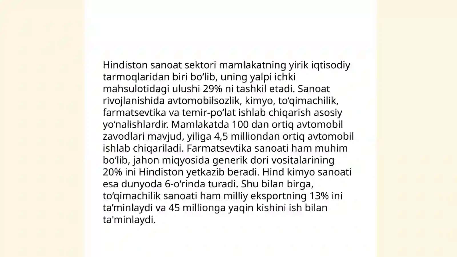 Hindistonning iqtisodiyoti va investitsiya imkoniyatlari 4
